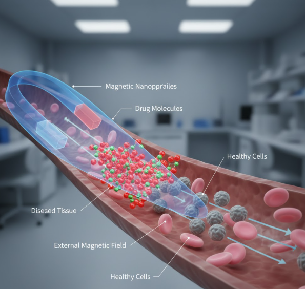 Targeted Drug Delivery Using Magnetic Nanoparticles