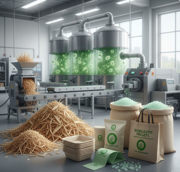Biodegradable Bio Plastic Production from Agricultural Waste&nbsp;